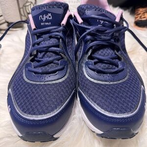 Ryka Kids' Dark Blue and Light Pink Sneakers